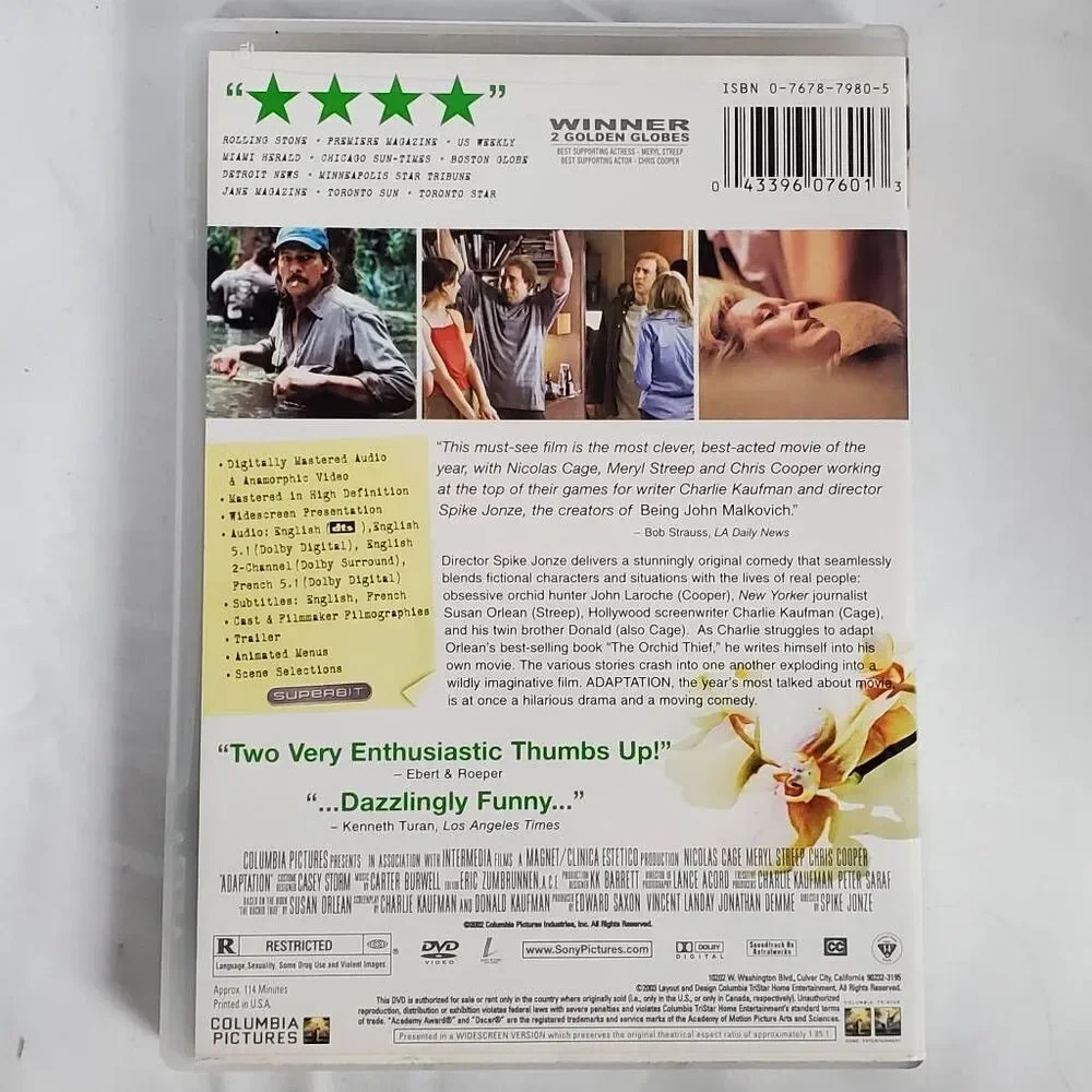 Adaptation. (Superbit DVD)